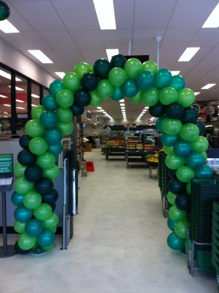 Green Arch Balloons Bellarine Party Shop